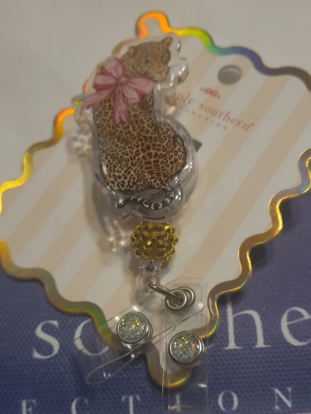 Simply Southern Badgereel Leopard And Hot And Cold Eye Mask You Get Both